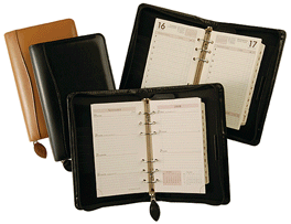 Zippered Daily Leather Organizer